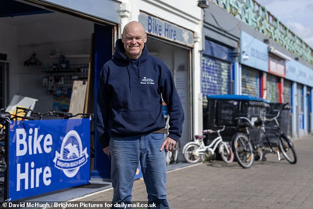 BRIGHTON: Mark Hedger said he was proud of the city for being welcoming to migrants