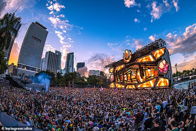 Visitors at the Ultra Music Festival in Miami, Florida, last weekend (pictured) had to have deep pockets if they wanted to purchase drinks on festival grounds