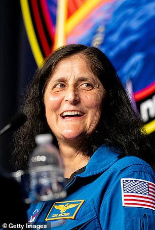 AFTER: A doctor says that Williams' face looked fuller and less sunken