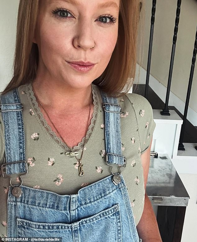 Beth Riehle of Texas (pictured here) was diagnosed with stage four tongue cancer at age 35 after suffering a never-ending migraine