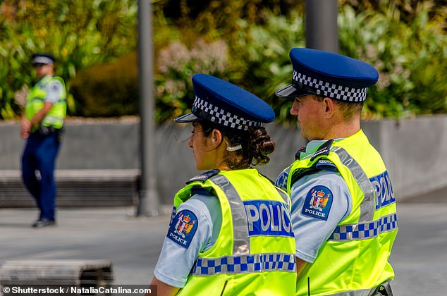 Police are still conducting inquiries, and have told local residents to expect an increased presence in the area (File image of New Zealand police)