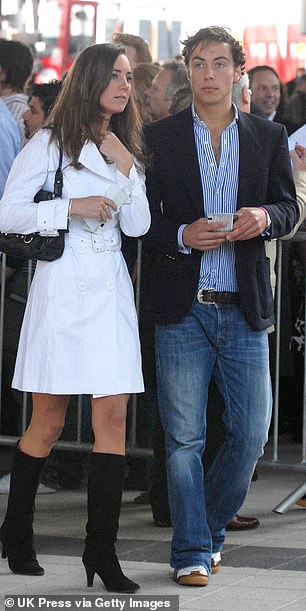 Kate was accompanied to the concert by her brother James Middleton