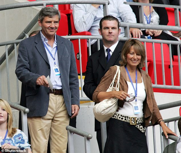 Michael and Carole Middleton were also in attendance