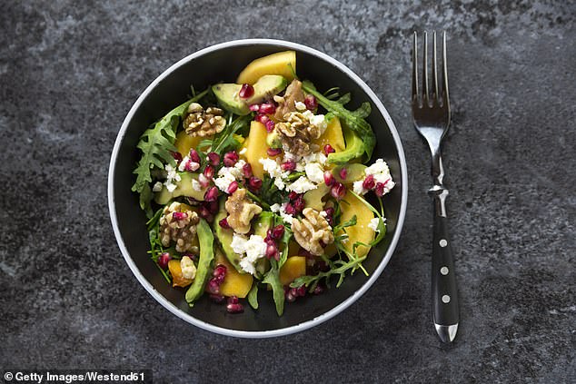 Walnuts are great on a salad
