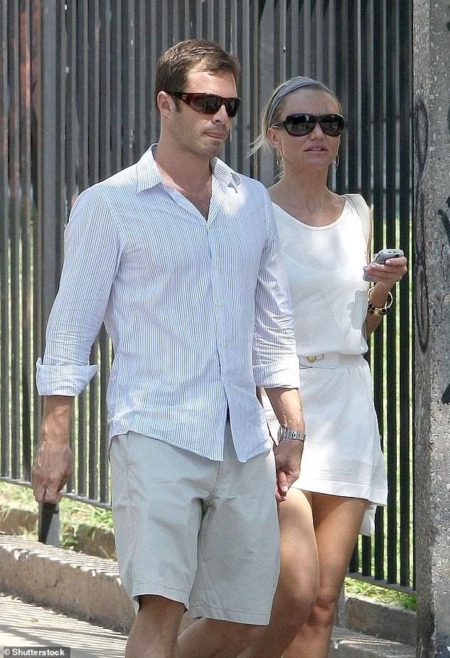 He most famously dated actress Cameron (both pictured in September 2008) for one year from 2008 and 2009, with Paul telling how he didn't want to be 'tied down'