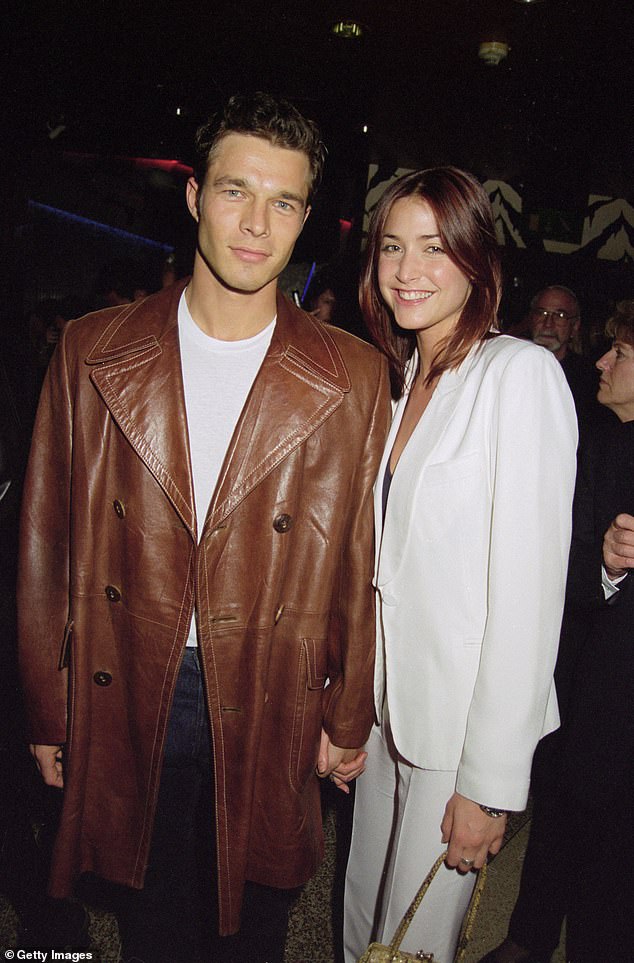 He famously dated Lisa Snowdon when they were both at the heights of their modelling careers, enjoying a two-year romance from 1996 until 1999 (pictured in April 1997)