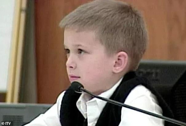 Seven-year-old AJ famously took the stand in his mother's 2008 murder trial where he described watching her drown his sister, sealing her fate in the case