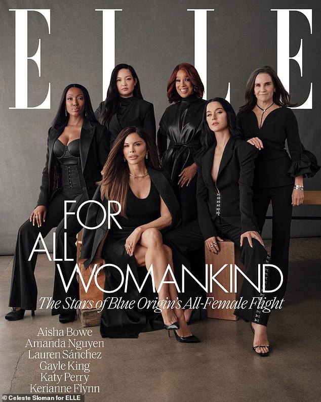 On Monday, the star will be part of a history-making flight, alongside Jeff Bezos ’ fiancée, Lauren Sánchez, journalist Gayle King and three other women, which is set to be the first all-female trip to space since 1963 on a rocket from billionaire Jeff Bezos' private space company Blue Origin
