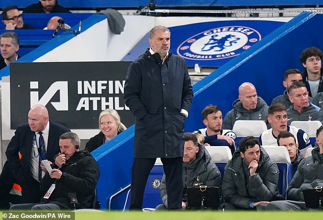 Ange Postecoglou has seen his Tottenham side lose 16 league games this season