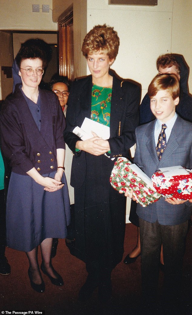 According to Andrew Morton in his book Diana: Her True Story, the princess often spoke with pride about William's maturity, saying: 'He loves it and it really rattles people'