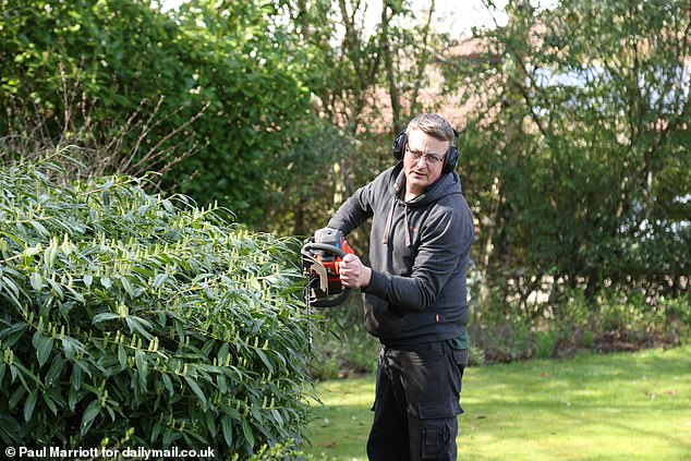 Gardener Glen Lofts, who works at a number of homes in the Thorpe Meadows area said he understands why a lot of his clients are not happy