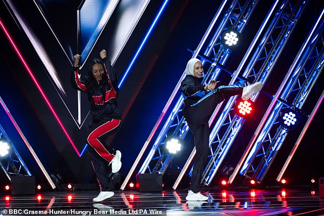 Bosses quickly scrambled to find a replacement with Aneila Afsar (R) who was the fastest female runner-up from the semi-finals, being drafted in