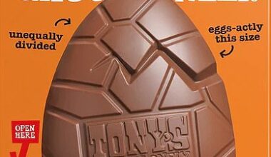 Tony's Chocolonely has recalled their milk chocolate and caramel sea salt 242g Easter Eggs with a best before date of June 2025