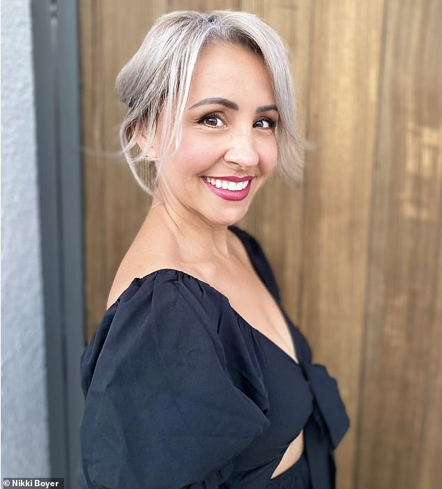 Producer and actress Nikki (pictured today) co-hosted a podcast with Molly, frankly exploring the sexual needs of a woman with Stage 4 breast cancer