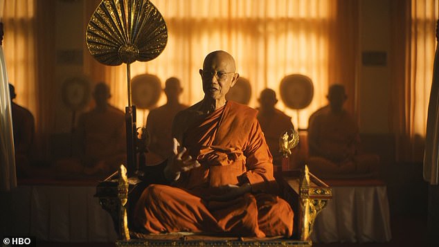 The monk says that people take life into their own hands and take action, as their father Timothy takes more of his wife's drugs, as the monk says that people's solutions are 'quick fixes'