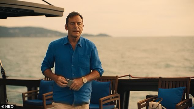 A calm washes over Timothy, as the three girlfriends all chat on the same boat.