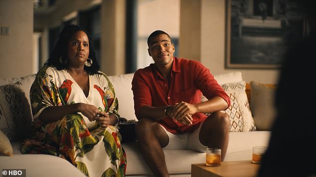 Belinda and Zion arrive at Gary/Greg's home, as Zion asks for two whiskey drinks on the rocks.