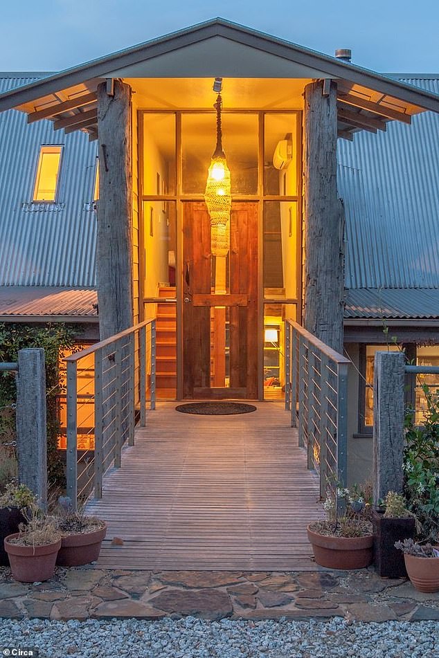 The main house also includes a separate one-bedroom apartment - ideal for guests or extended family - while the second residence, a rustic lodge, adds another four bedrooms