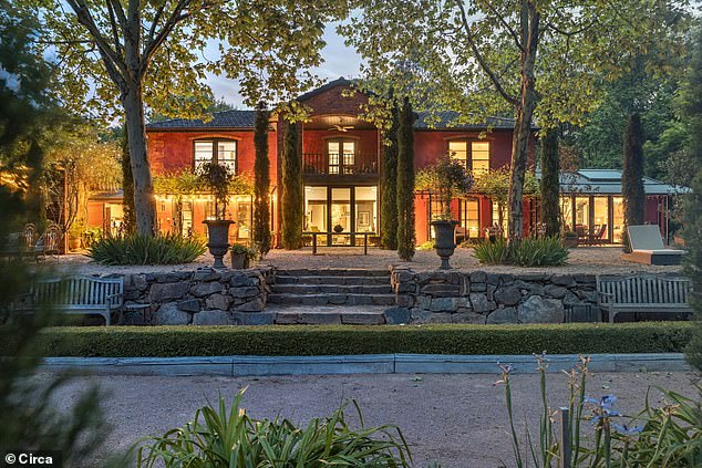 A five-acre slice of the Italian countryside is nestled in Victoria's Alpine foothills
