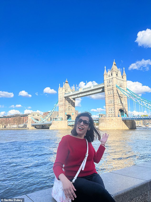 Sarika Dubey revealed why she wanted to live in the UK rather than the UAE