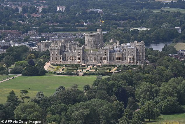 Windsor Castle where Meghan allegedly berated an under gardener