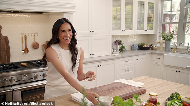 Meghan on the set of her Netflix show 'With Love, Meghan'. Former former employees of the Duchess of Sussex reportedly felt mistreated during their time working with her