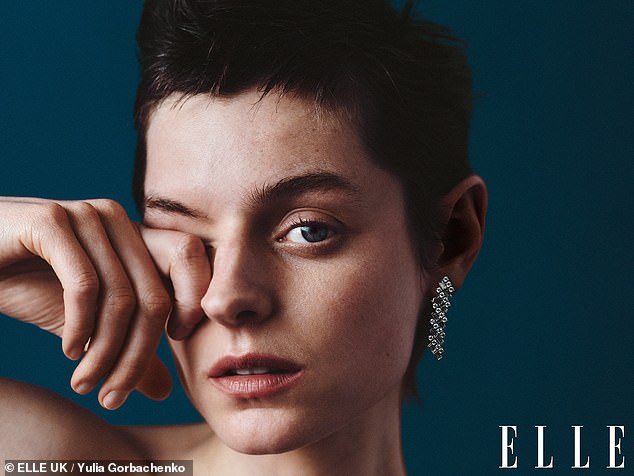 The star, who is a long term relationship with fellow actor Rami Malek, 43, also hinted at their happy home life during the interview