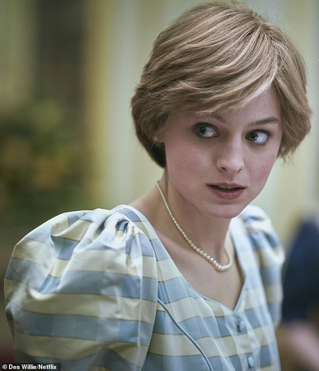 The actor, who is non binary, said the role which catapulted them to superstardom both 'changed their life' while also the 'greatest warning' about fame (pictured in The Crown)