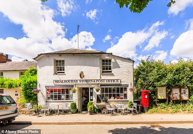 A local shop and post office in Shalbourne