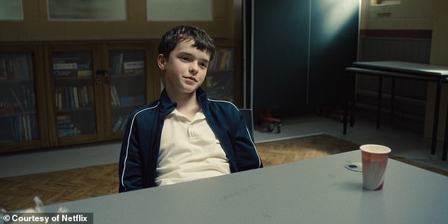 After his devastating performance as schoolboy Jamie, Owen, 15, is tipped for silver-screen success, while Stephen has described finding Owen as the 'biggest achievement' of the four-part series (pictured in show)