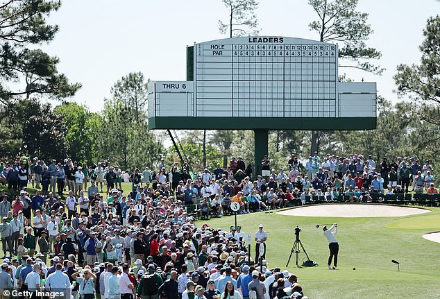 Broadcasters covering the Masters at Augusta are bound by certain special restrictions