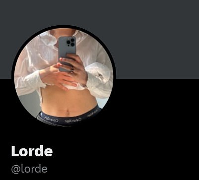 She also updated her X profile photo with a snap of her displaying her bare midriff and Calvin Klein underwear