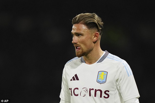 Villa right-back Matty Cash was given the same rating before his substitution at half time