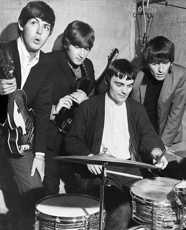 Paul McCartney (pictured left, in 1964) has shown some sympathy for Nicol - saying: 'It wasn't easy for him to stand in for Ringo and have all that fame thrust upon him'
