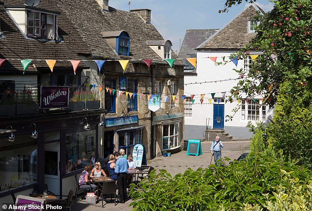Chipping Norton town centre in the Cotswolds