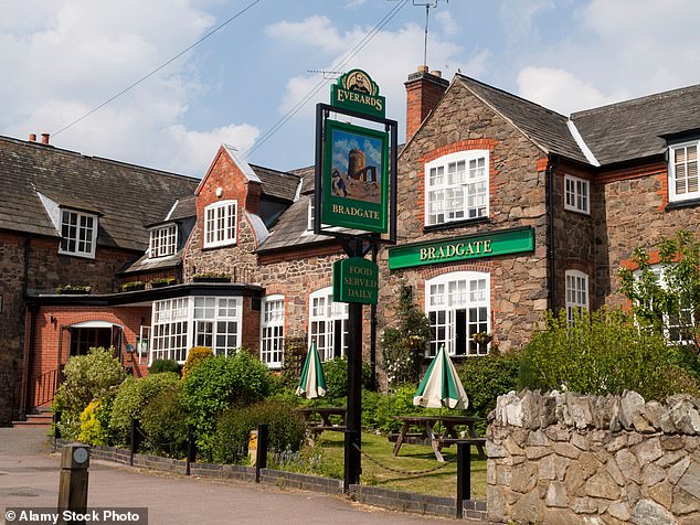 The Bradgate Pub in Newtown Linford