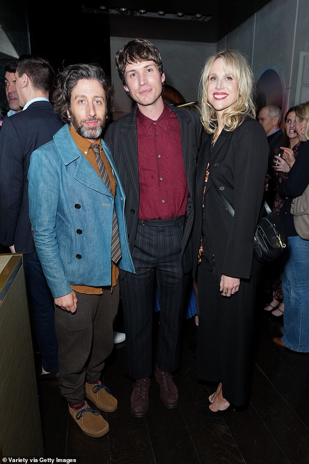He was joined by fellow actors Nicholas Denton and Amandaland's Lucy Punch