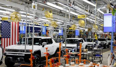 GM said it is temporarily laying off 200 employees at the factory that builds the EV GMC Hummer