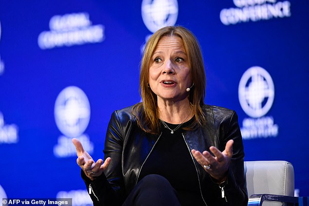 GM's CEO Mary Barra said the company would 'happily ramp up production' of gas cars if needed