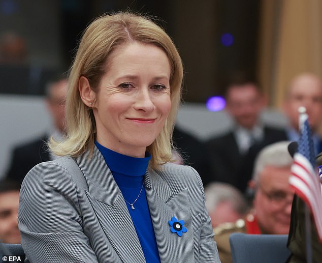 Kaja Kallas, the former prime minister of Estonia, appeared to criticse the Macron government, which is insisting that a British pact with Brussels to help counter Russian aggression is linked to seafood quotas.