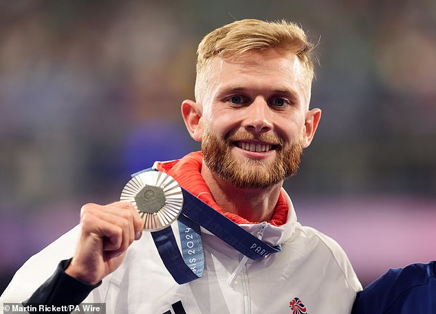 Kerr won a silver medal in the 1500m at the Paris Olympics, with Ingebrigtsen finishing fourth