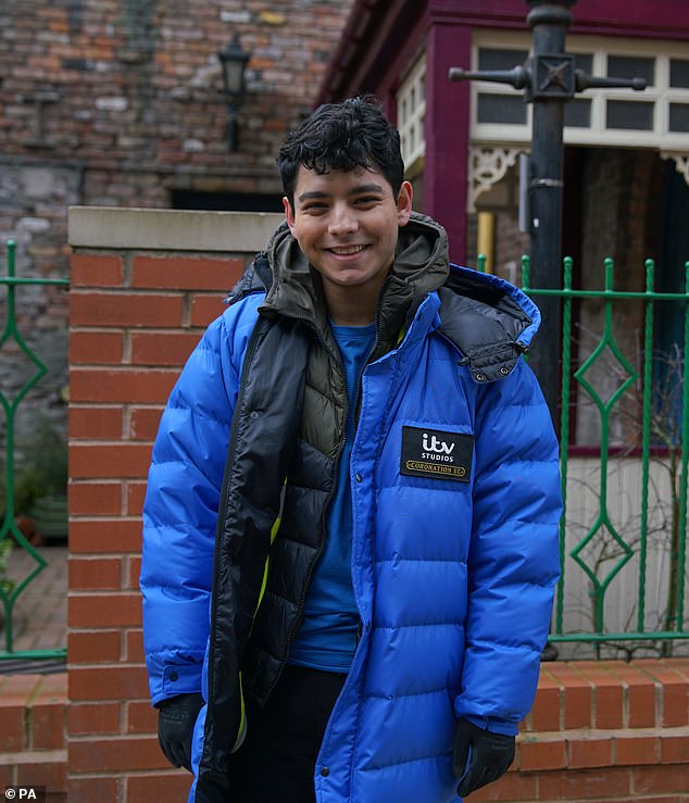 The actor (pictured when he first joined five years ago) is now set to leave the cobbles and took to Instagram to announce his departure