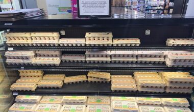 The price of eggs has risen more than 60 percent in the last year, the latest CPI figures show