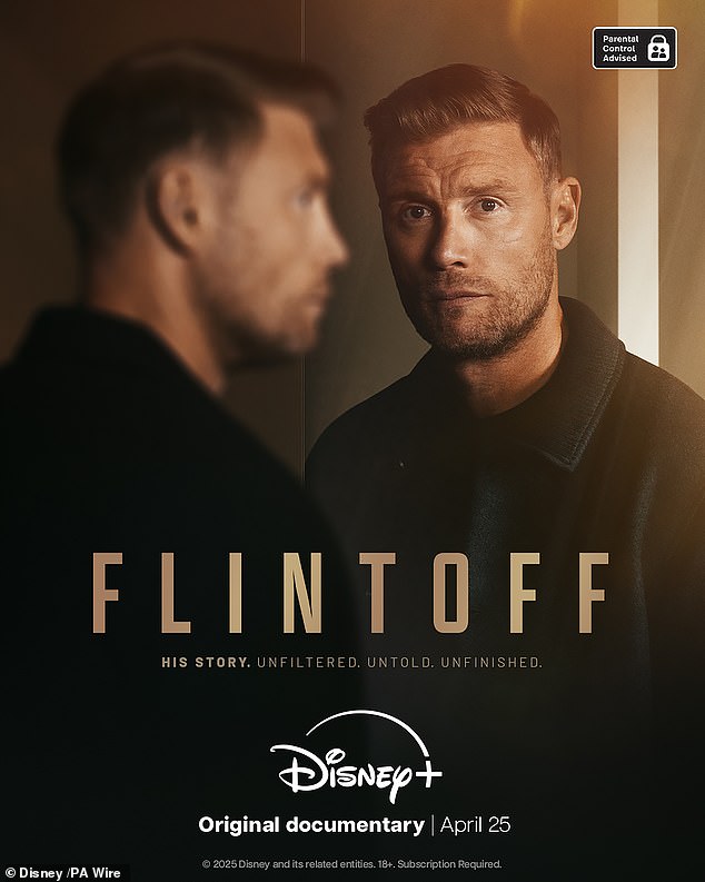 Freddie Flintoff, 47, shows off his fully healed face as he announces his new Disney + documentary