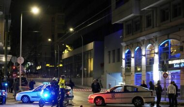 Anonymous calls were made ahead of a bomb exploding in a British tourist hotspot in Greece on Friday night - and just yards away from the headquarters of a train company involved in the country's worst ever rail disaster