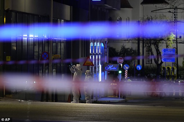 A police bomb disposal squad arrived too late to detonate the device, which had been placed near the Hellenic Train building on Syngrou Avenue before it exploded