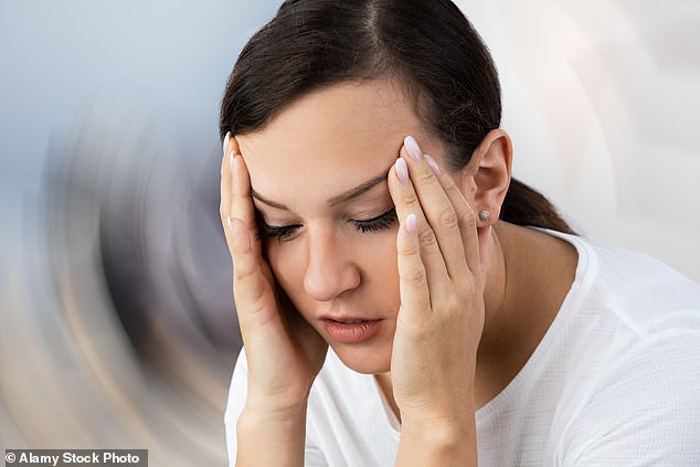 About one in five women in Britain suffers migraines, a neurological condition that causes recurrent headaches and is often accompanied by nausea, vomiting and sensitivity to light and sound. Pictured: File photo