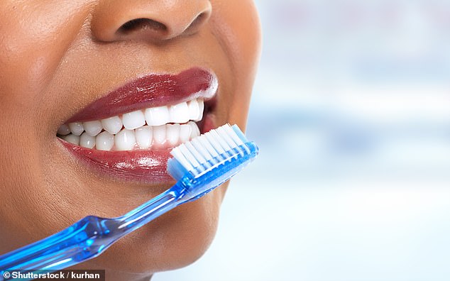 Bacteria in the mouth were linked to pain conditions, researchers discovered, with good oral habits potentially easing the discomfort and improving overall wellbeing. Pictured: File photo