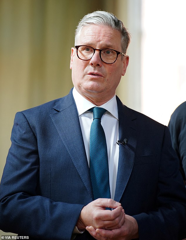 Last night, the Tories accused the Prime Minister (pictured) of adopting a 'policy of appeasement towards state bullying and intimidation' from Beijing, saying that the 'dungeons' could be used for eavesdropping or interrogation