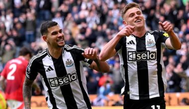 Newcastle vs Manchester United - Premier League: Relive the action as Red Devils concede FOUR, with Toon up to fourth place in race for Champions League